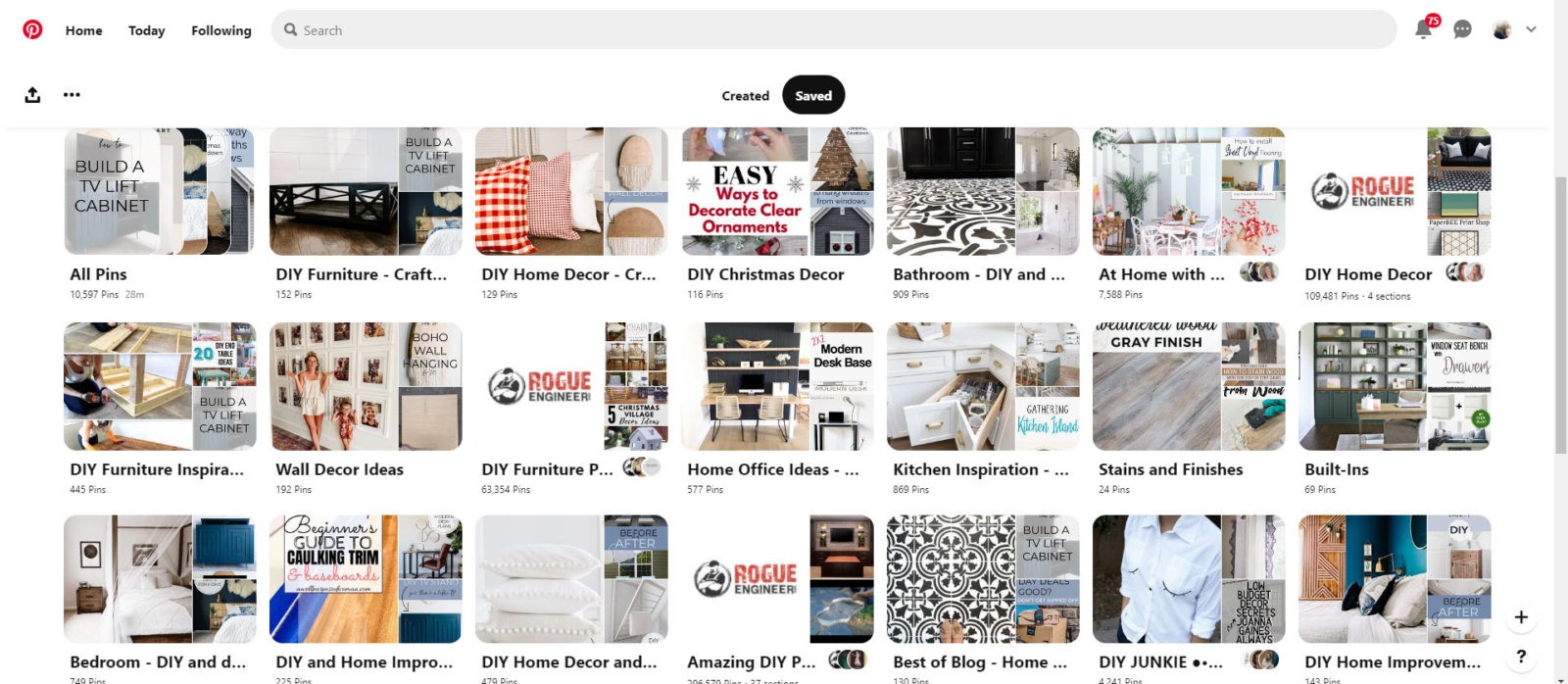 Outil de mots-clés Pinterest