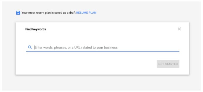 جوجل أداة البحث عن الكلمات الرئيسية