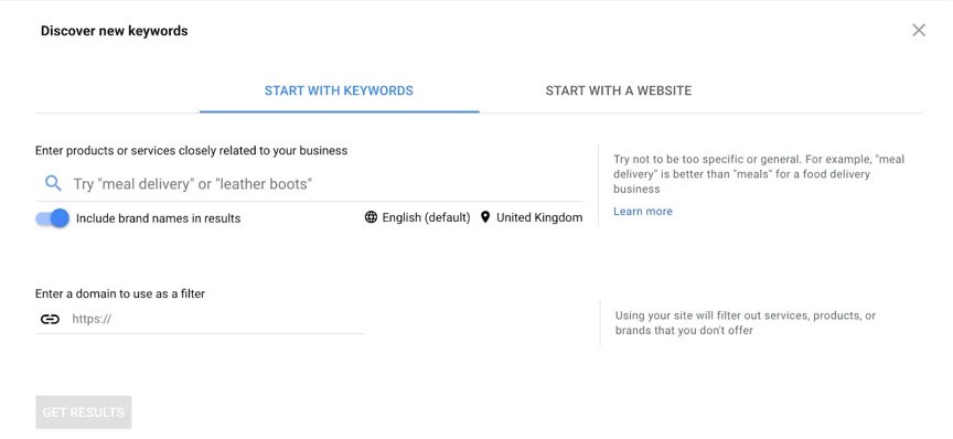 Comment utiliser un planificateur de mots clés