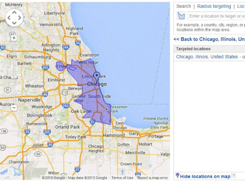 지역 타겟팅이란