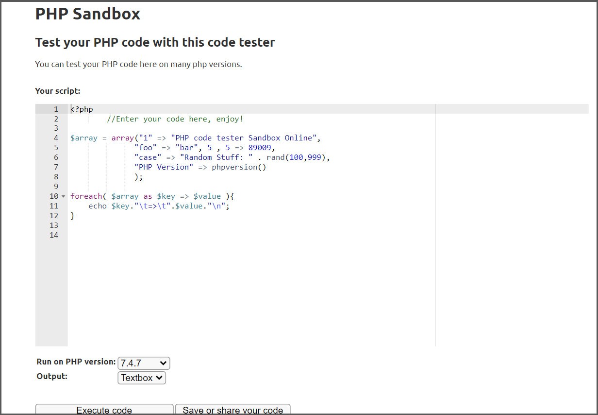 如何使用示例在本地测试您的 PHP