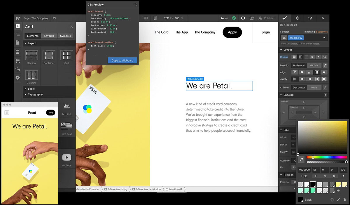 Disegni attraenti di siti Web per costruttori di case