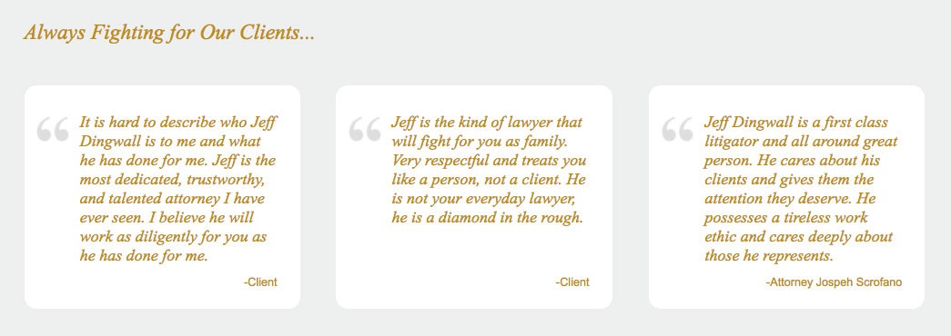 Idee per la progettazione di siti Web di studi legali attraenti