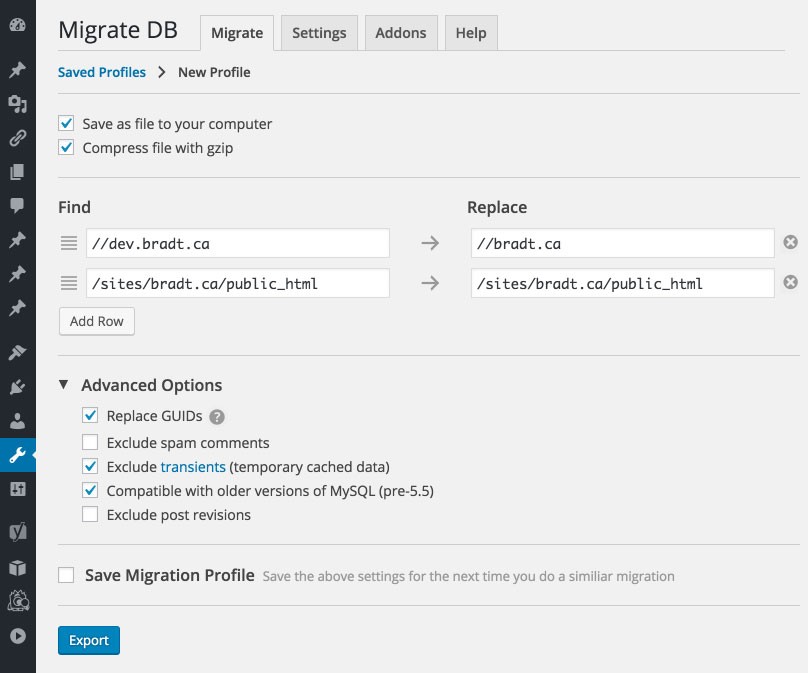 wordpress site nasıl taşınır