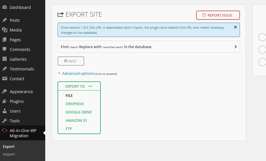 wordpress site nasıl taşınır
