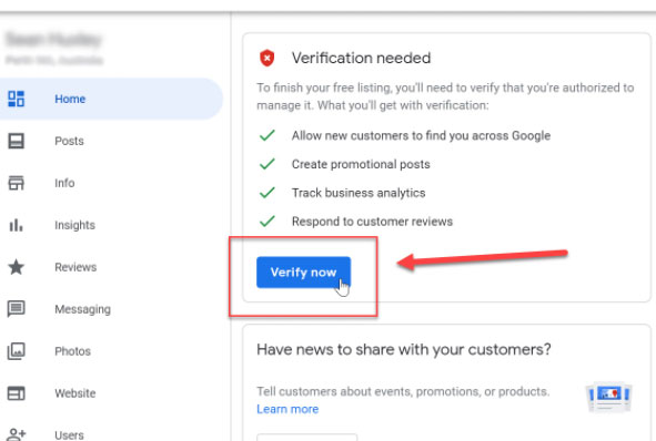 Configurazione di Google My Business e Google Maps