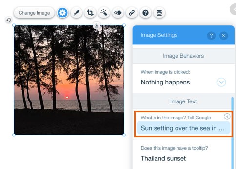 ข้อความแสดงแทนสำหรับรูปภาพเว็บไซต์คืออะไร