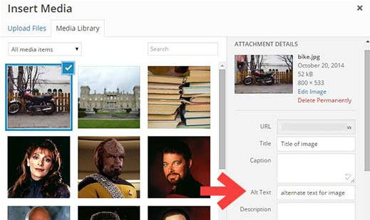 ข้อความแสดงแทนสำหรับรูปภาพเว็บไซต์คืออะไร
