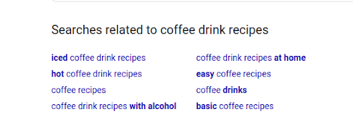 palavras-chave relacionadas