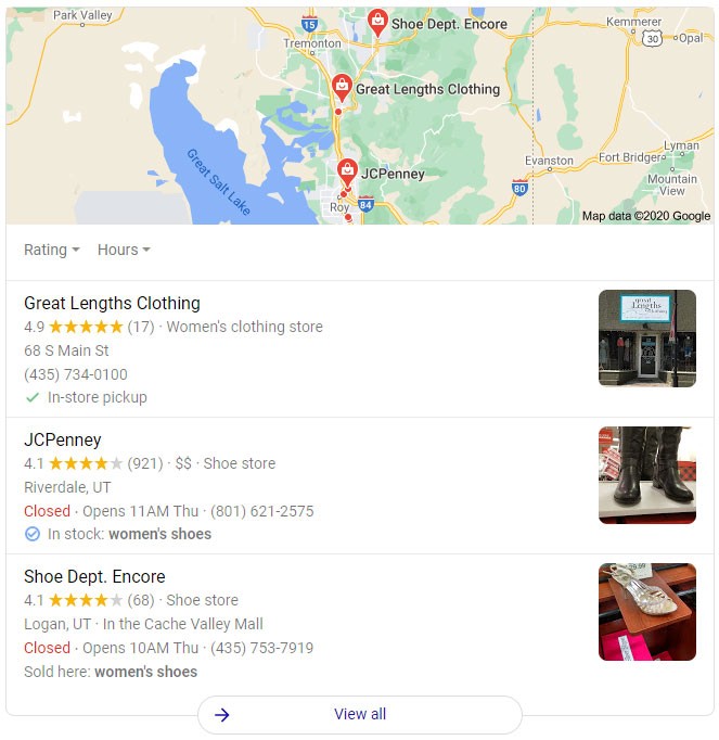Verlauf der Aktualisierungen des Google-Algorithmus