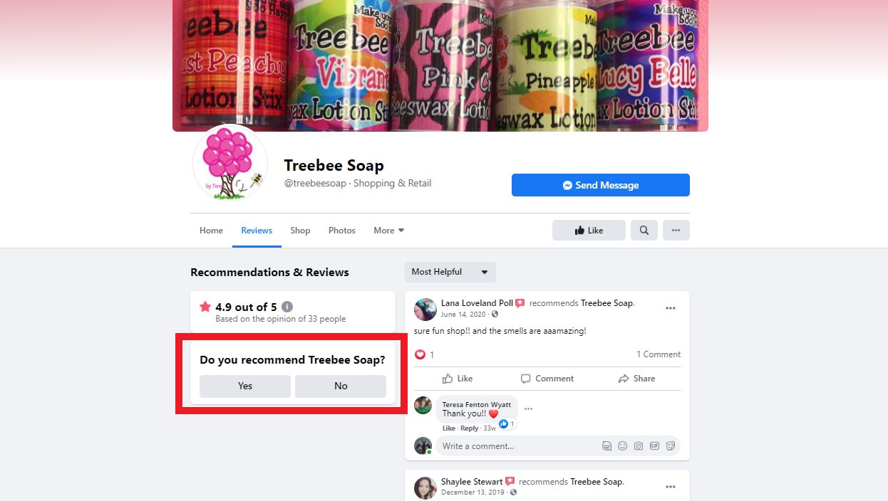 วิธีรับรีวิวเชิงบวกเพิ่มเติมบน Facebook