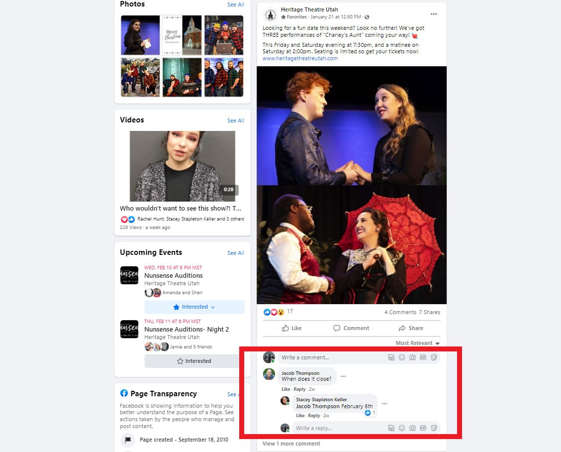 Facebook ข้อมูลประชากร