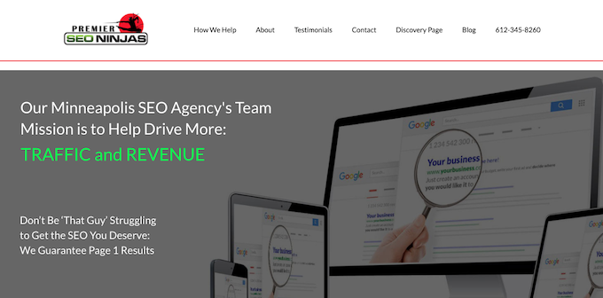 นินจา SEO ระดับพรีเมียร์