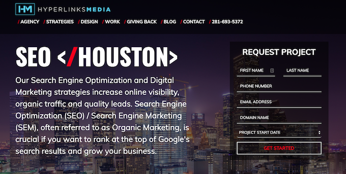 Mídia de hiperlinks