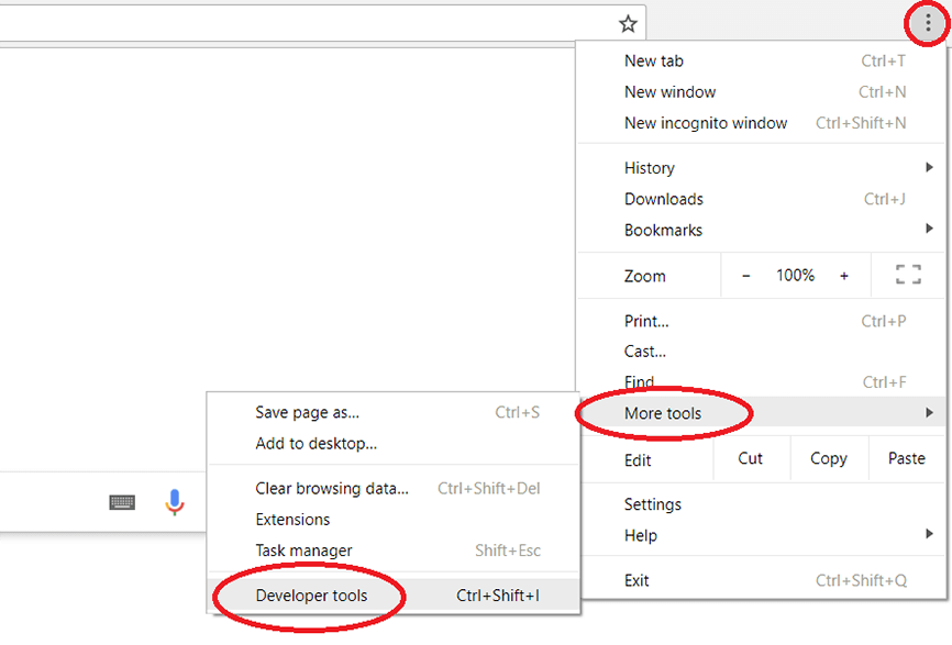 google chrome - più impostazioni