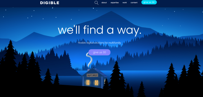 Page d'accueil Digible