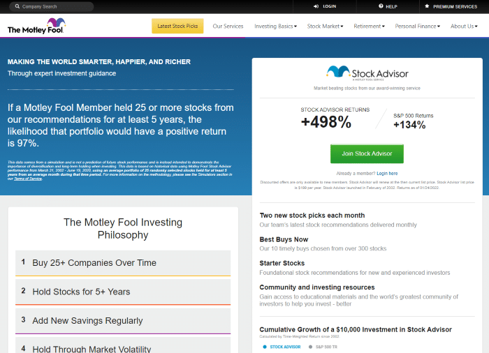 الصفحة الرئيسية Motley Fool