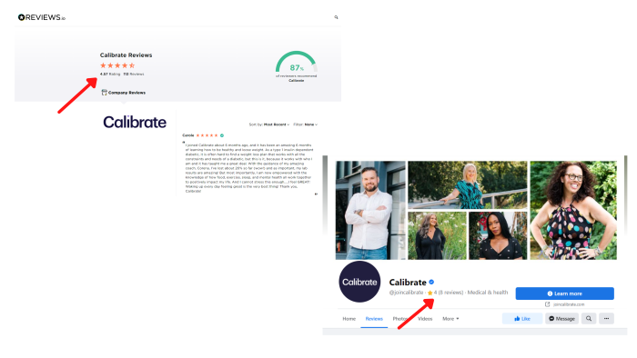 معايرة المراجعات