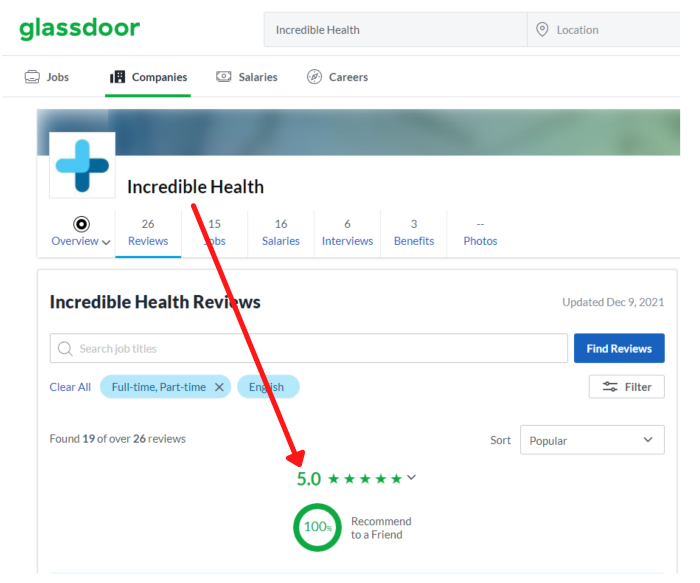 信じられないほどの健康グラスドア