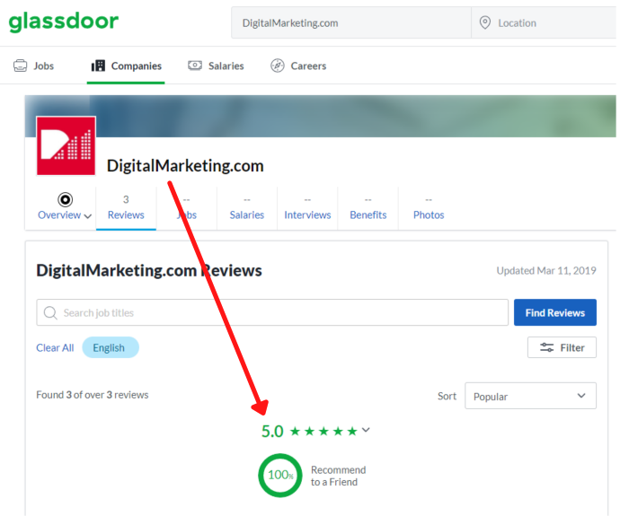 DigitalMarketing Glassdoor.fr