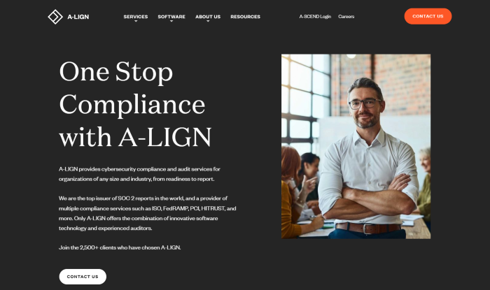 Page d'accueil A-LIGN