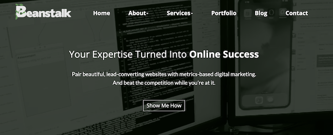 Solusi Web Pohon Kacang