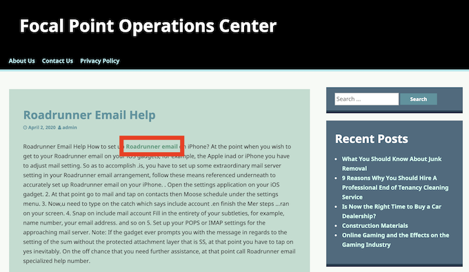 contoh jaringan blog publik
