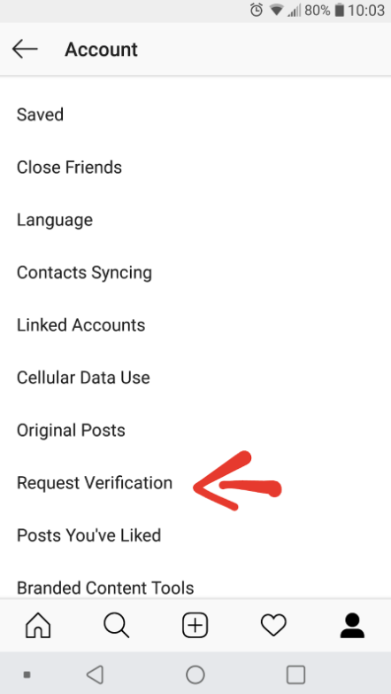 วิธีรับการยืนยันบน Instagram request verification on instagram