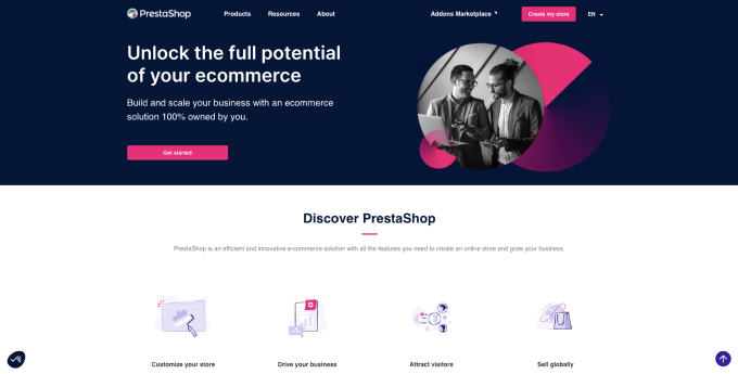 11 Alternatif WooCommerce untuk Dicoba di 2022 19 PrestaShop