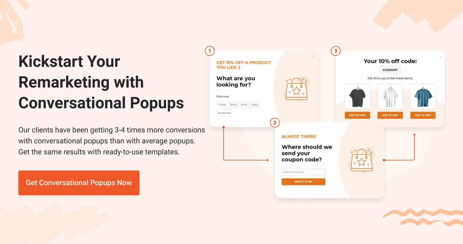 Conversational Popup Infographics 10 1 - Why Your Remarketing Strategy Isn&rsquo;t Working Anymore And How You Can Fix It