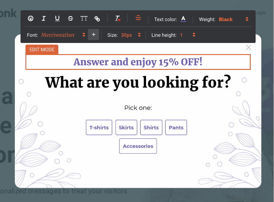 conversational popup 02 - Why Your Remarketing Strategy Isn&rsquo;t Working Anymore And How You Can Fix It