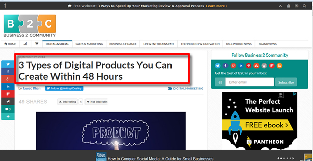 如何创建一个赚钱的博客创建产品