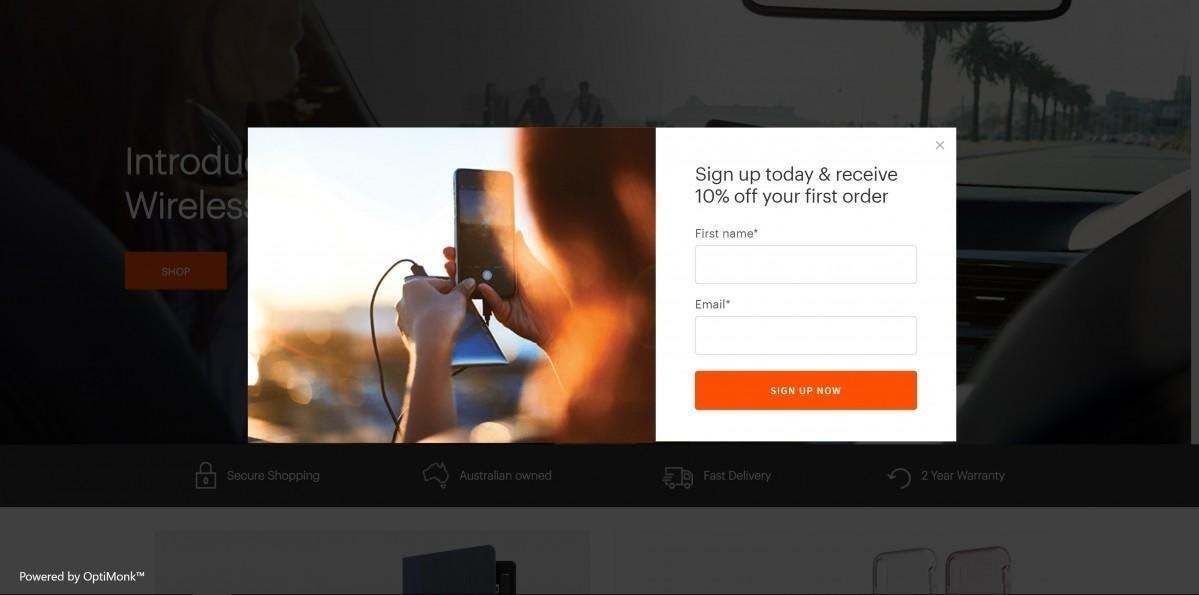 29 przykładów wyskakujących okienek e-mail, aby uzyskać więcej subskrybentów biuletynów website email pop up example - 29 Email Popup Examples to Get More Newsletter Subscribers