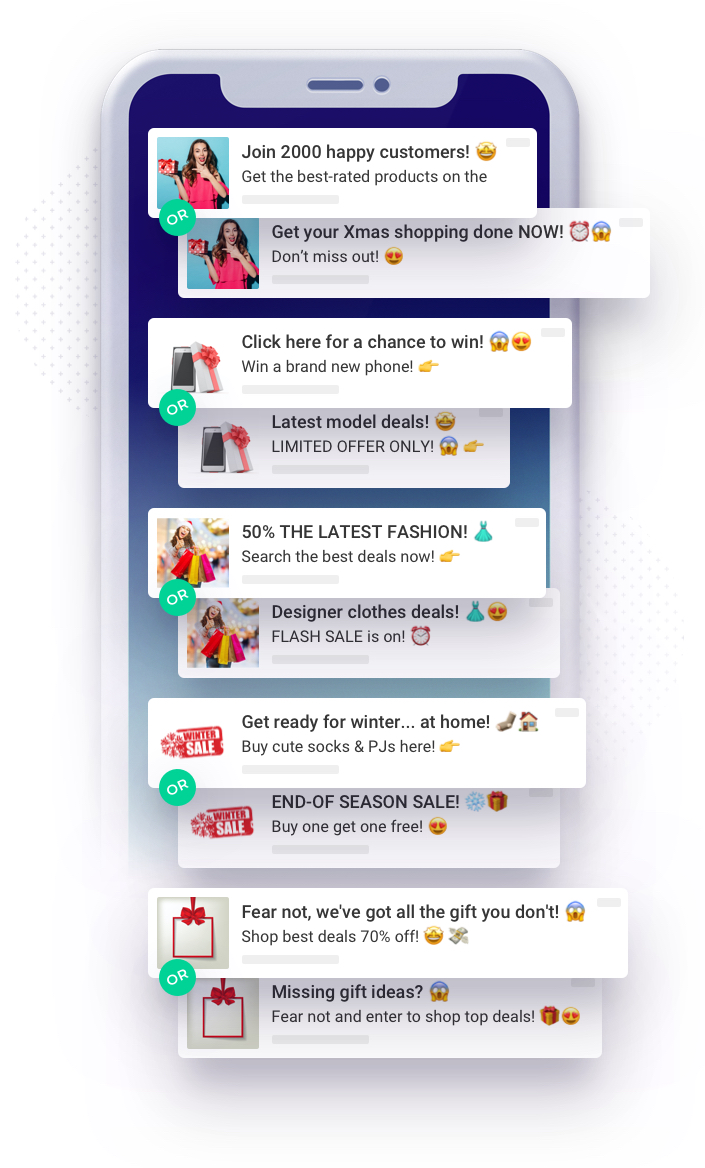 假日购物广告创意