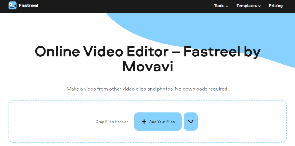 Fastwheel-視頻 |輕鬆加盟 Fastreel Video Editor by Movavi homepage