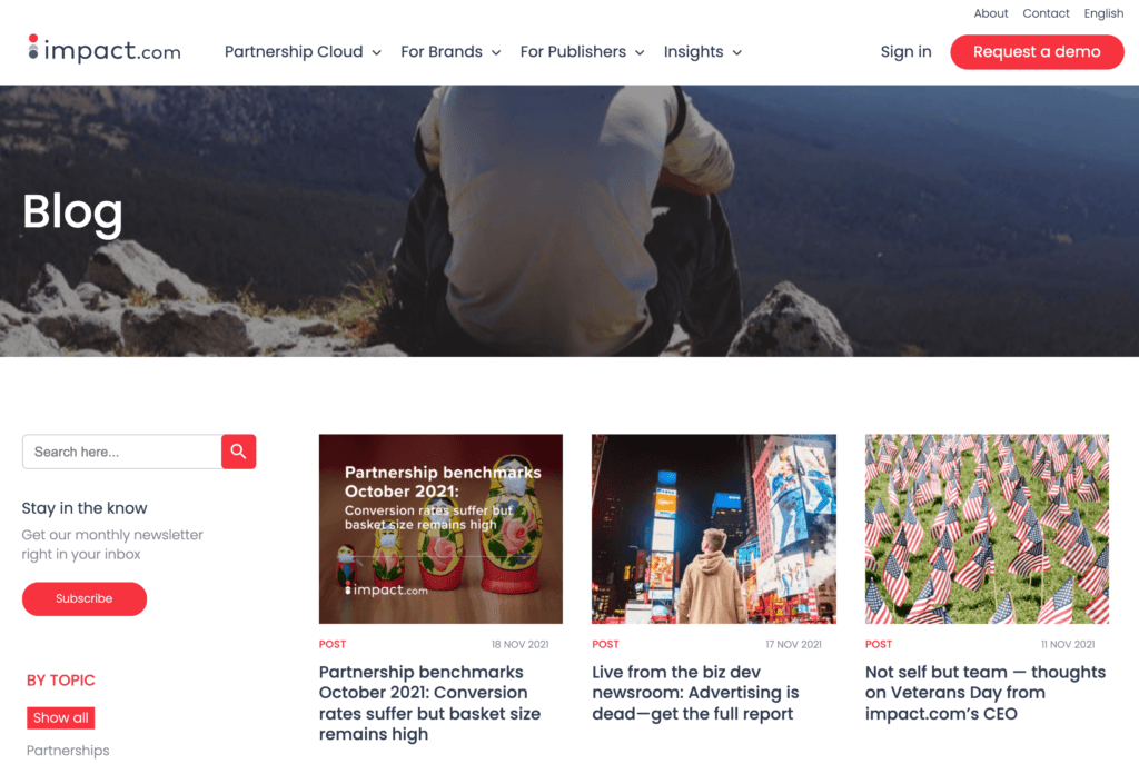 影響半徑博客 |輕鬆加盟 The Impact Radius Cloud blog.