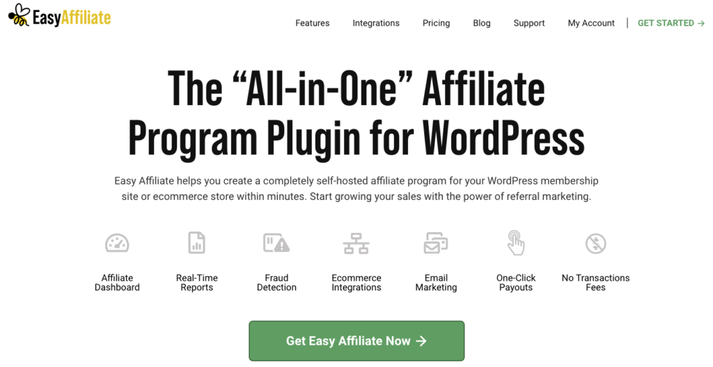 Easy-Affiliate-主頁 |輕鬆加盟 Easy Affiliate offers serval automation tools to affiliate program owners.