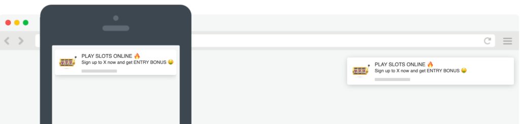 2. pousser les publicités
