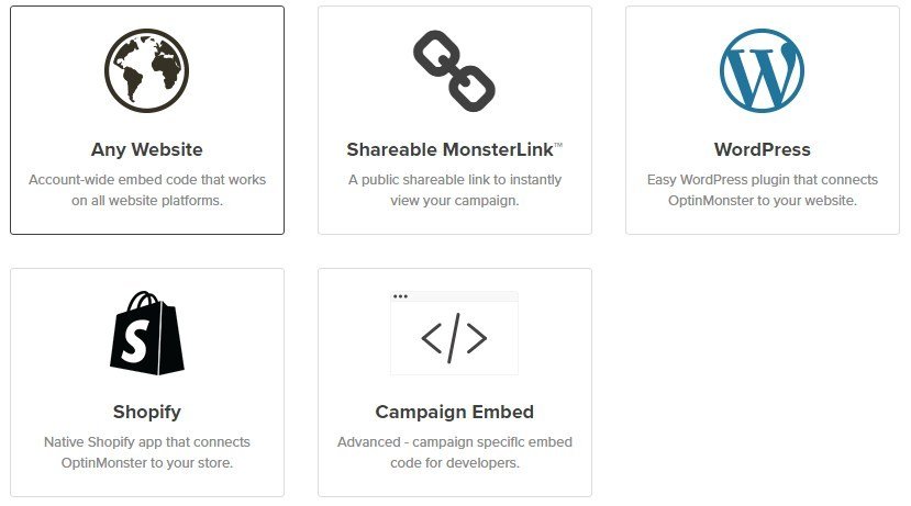 出口インテントを埋め込む