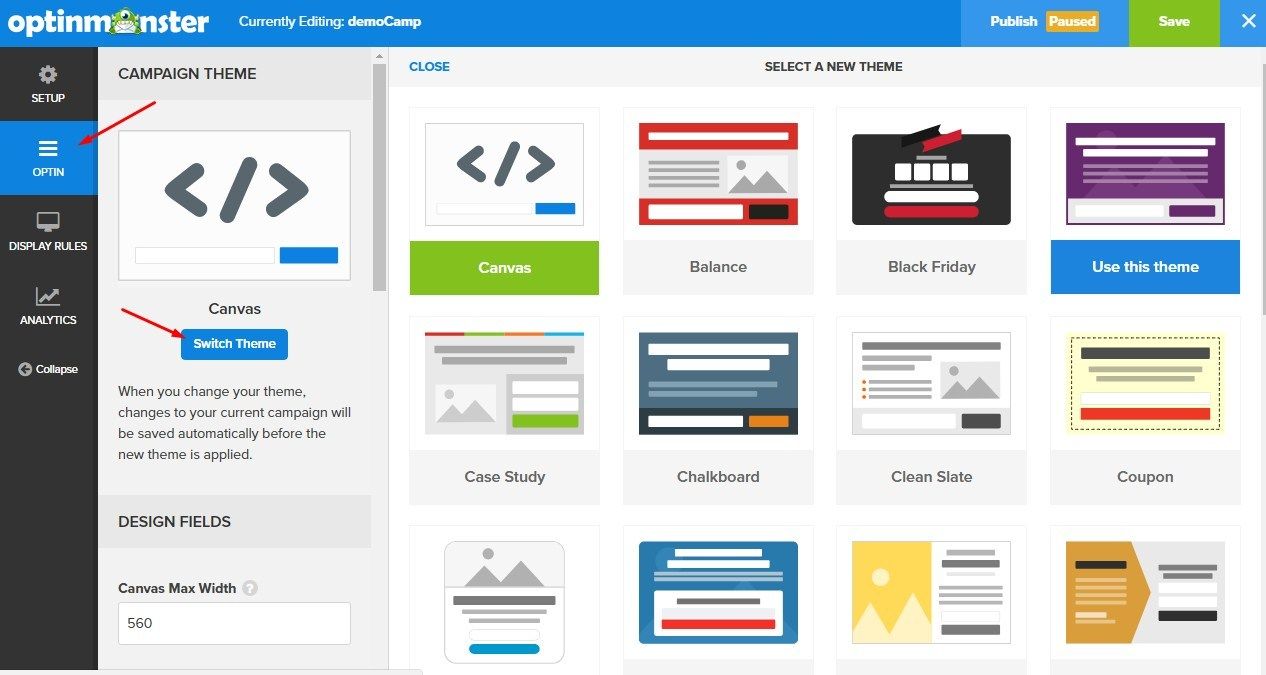 インテントテックを終了