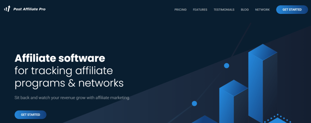 제휴 후-프로 홈페이지 | 쉬운 제휴 Post Affiliate Pro homepage