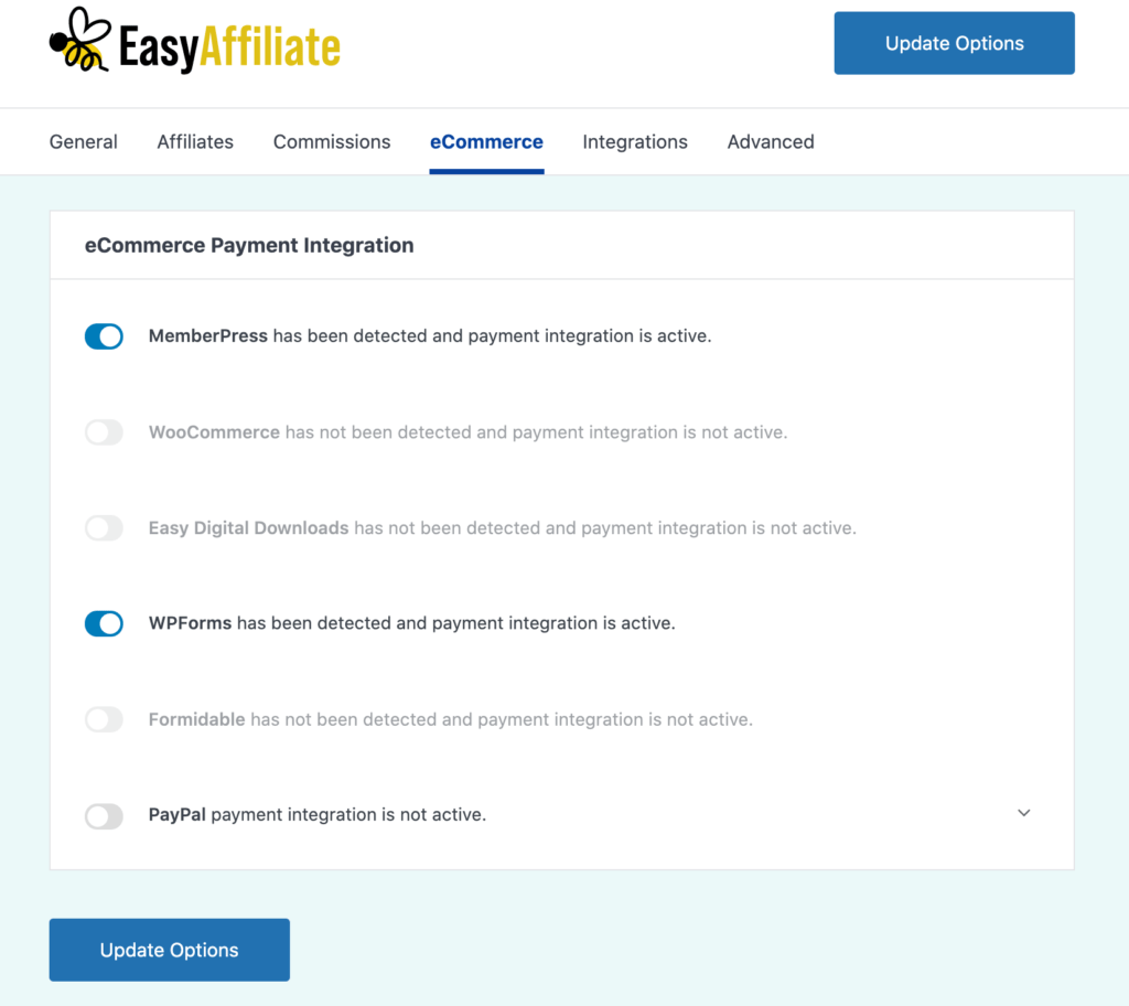 katelyn_EAUstawienia | Łatwy partner Current Easy Affiliate users can easily enable WPForms on their site