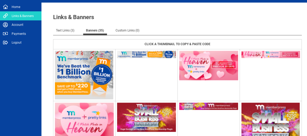 EA-附屬創意 |輕鬆加盟 easy affiliate links and banners page