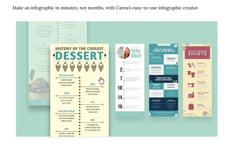 帆布信息圖表|輕鬆加盟 The Canva Infographic Creator.