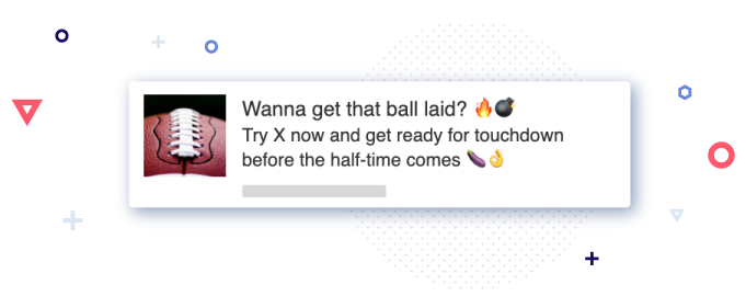 푸시 광고 뉴트라 남성 강화