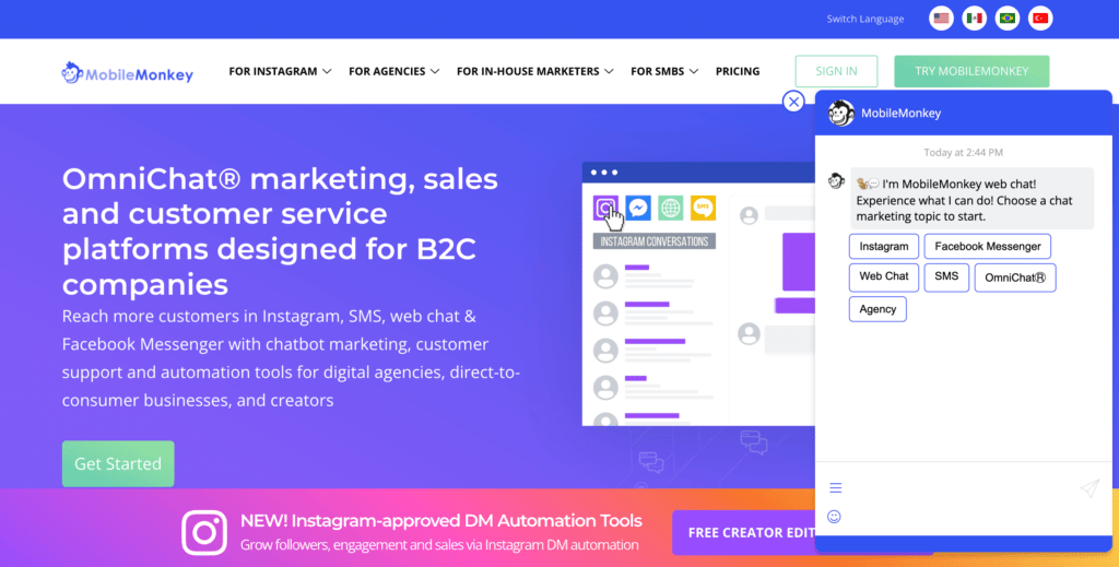 chatbot-obsługa-klienta | Łatwy partner An example of an automated chatbot