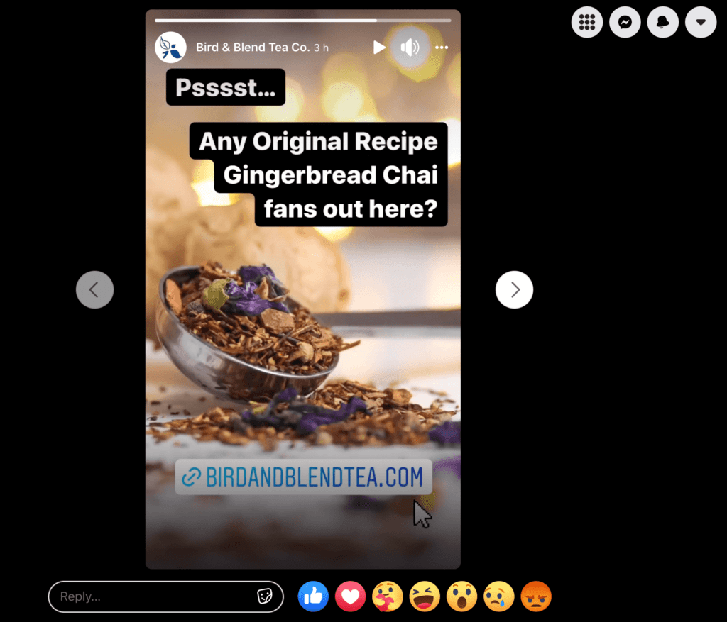 facebook-stories-przykład- | Łatwy partner Social media stories will be one of the top digital marketing trends for 2022.