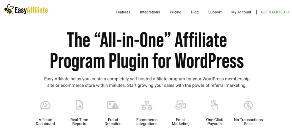 plugin di affiliazione facile | Affiliazione facile The Easy Affiliate plugin uses first-party cookies.
