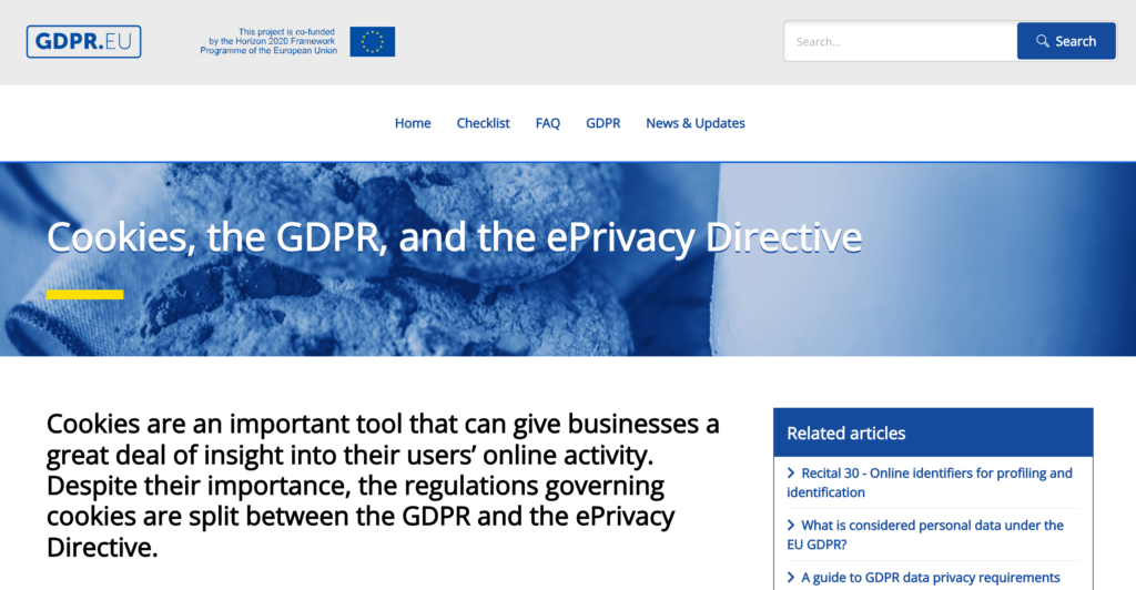 gdpr-cookie-policy | Affiliazione facile The GDPR establishes rules for first-party cookies.