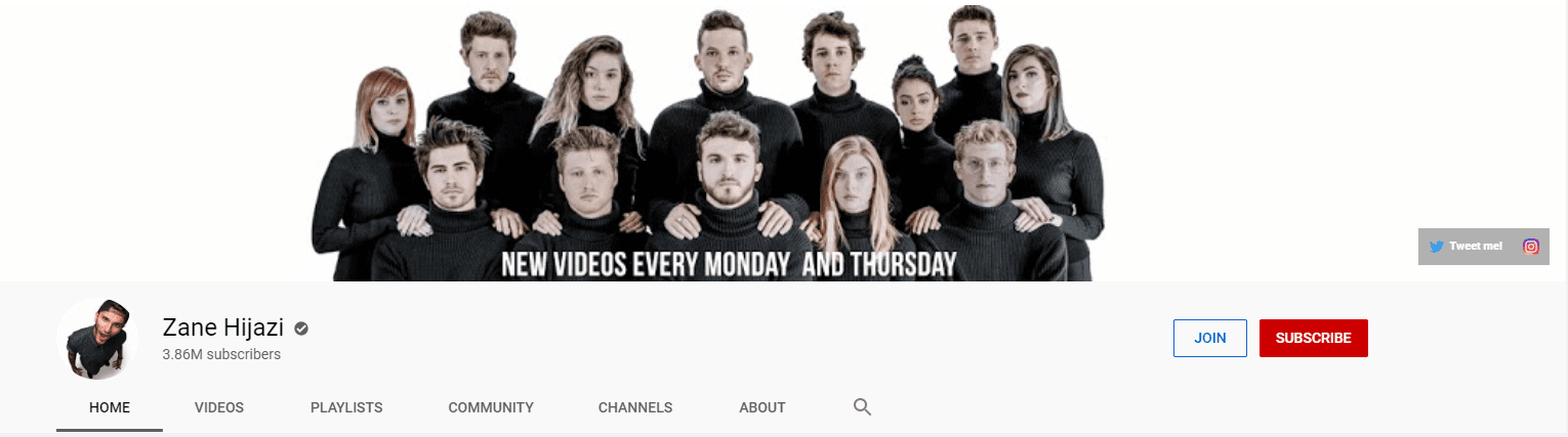 トップミレニアルインフルエンサーゼインヒジャジ